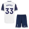 Officiële Voetbalshirt + Korte Broek Tottenham Hotspur Davies 33 Thuis 2024-25 - Kids